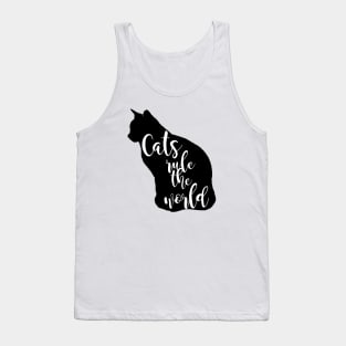 Cats Rule The World Tank Top